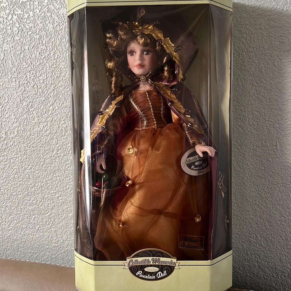 Vintage porcelain doll